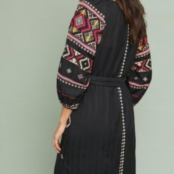 Henrietta Embroidered Peasant dress - Picture 7 of 7